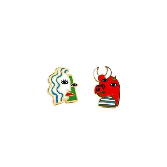 Cubist Earrings