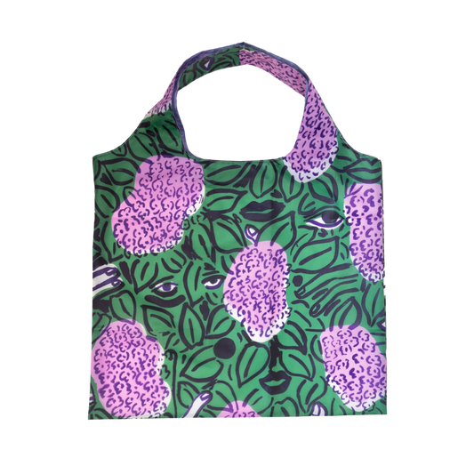 Lilacs Art Sack® By Sophy Naess - Reusable Floral Tote