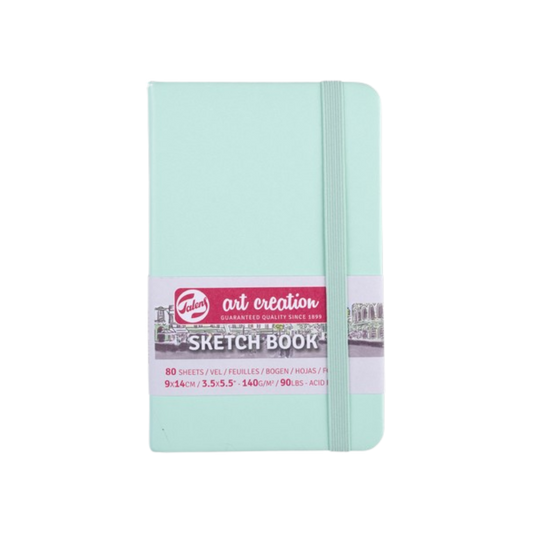 Talens Art Creation Sketchbook — Fresh Mint, 3.54 × 5.51 in