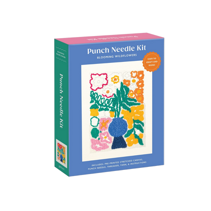 Blooming Wildflowers Punch Needle Kit