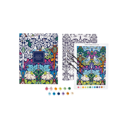William Morris Brother Rabbit 9 X 12" Paint By Number Kit