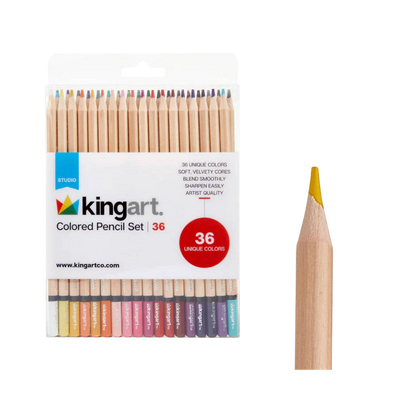 KINGART Colored Pencils — 36 Colors