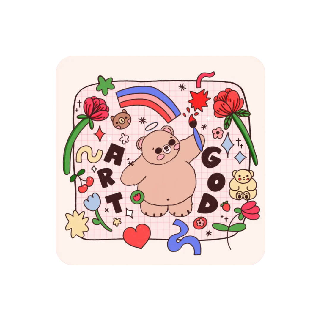 Art God Sticker