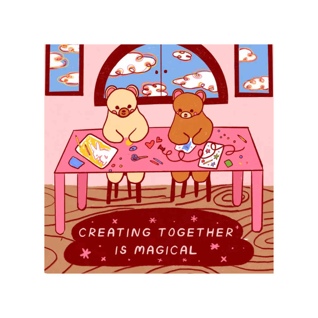 Creating Together Sticker