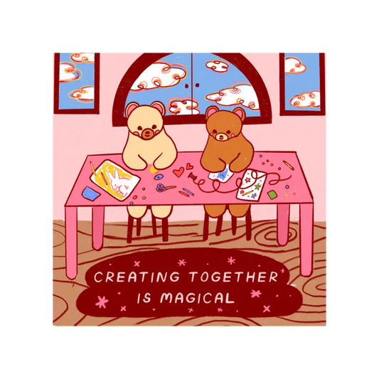 Creating Together Sticker