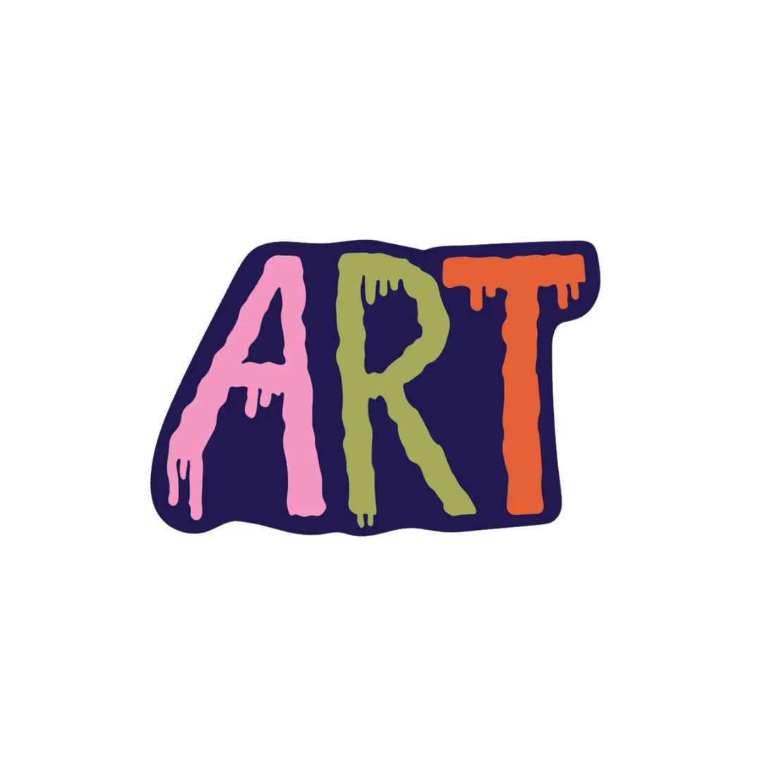 Creepy Art Sticker