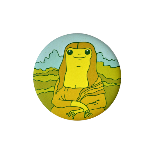 Mona Lisa Froggy Magnet