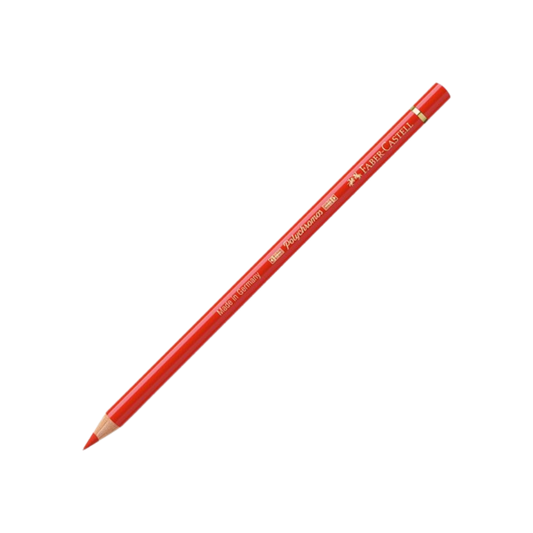 Faber-Castell Polychromos Colored Pencil — Light Cadmium Red