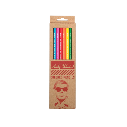 Andy Warhol Colored Pencils