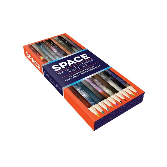 Space Swirl Colored Pencils