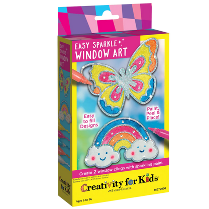 Easy Sparkle Window Art Mini Kit Craft Kit For Kids