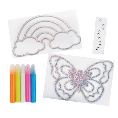 Easy Sparkle Window Art Mini Kit Craft Kit For Kids