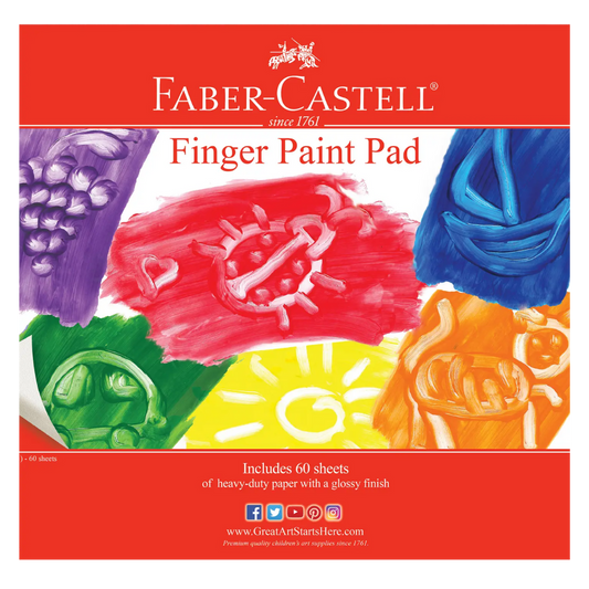 Finger Paint Paper Pad - 12" X 18" 60 Sheets