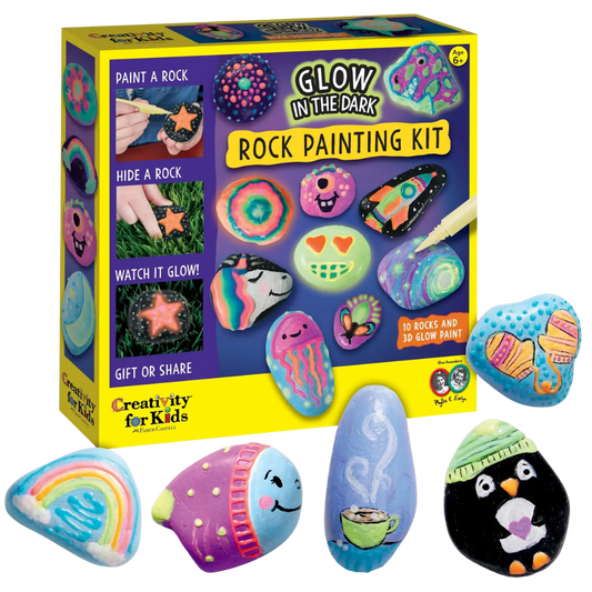 Glow in the Dark Rock Painting Diy Craft Kit