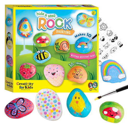 Hide & Seek Rock Painting Diy Craft Kit
