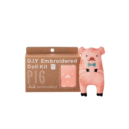 D.I.Y. Embroidered Doll Kit
