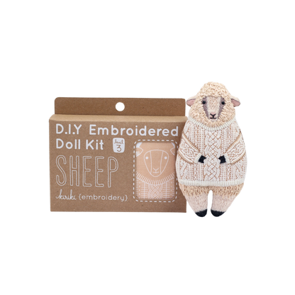 D.I.Y. Embroidered Doll Kit