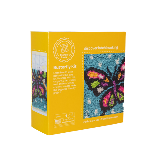 Butterfly Latch Hook Kit