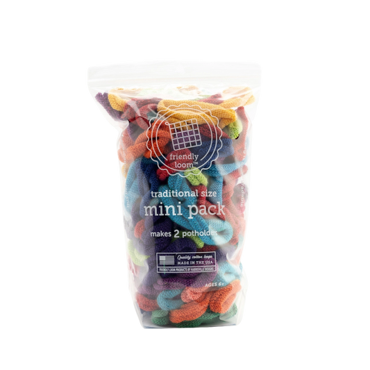 Mini Cotton Loop Pack - Rainbow (Traditional)