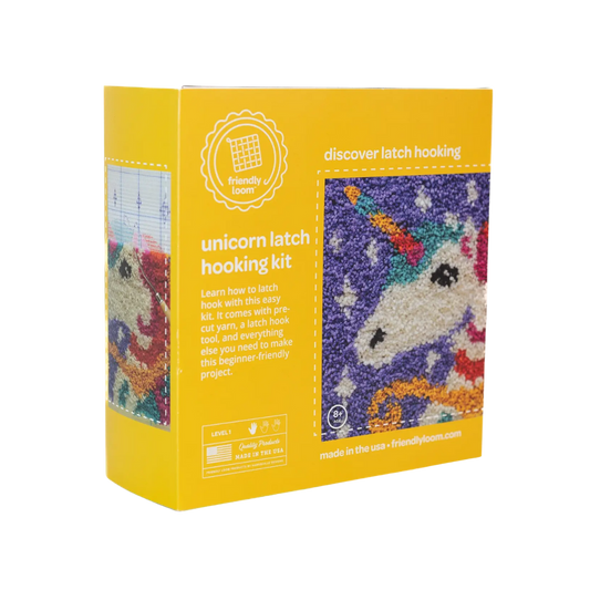 Unicorn Latch Hooking Kit
