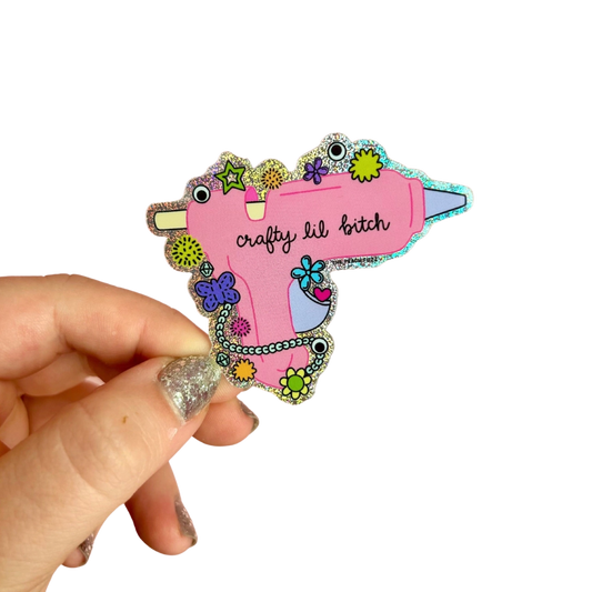 Crafty Lil Bitch Sticker