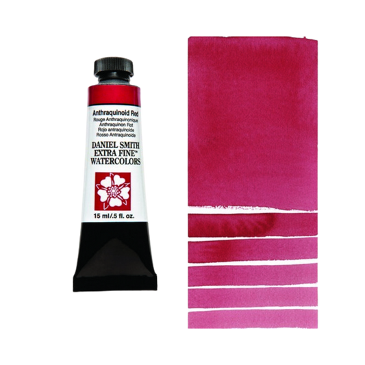 Daniel Smith Extra Fine Watercolor — Anthraquinoid Red (15 ml)