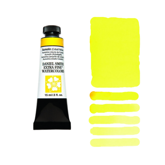 Daniel Smith Extra Fine Watercolor — Aureolin (Cobalt Yellow) (15 ml)