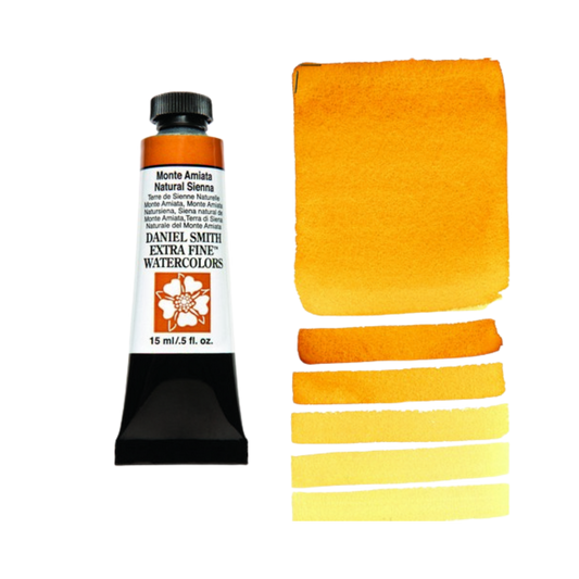 Daniel Smith Extra Fine Watercolor — Monte Amiata Natural Sienna (15 ml)