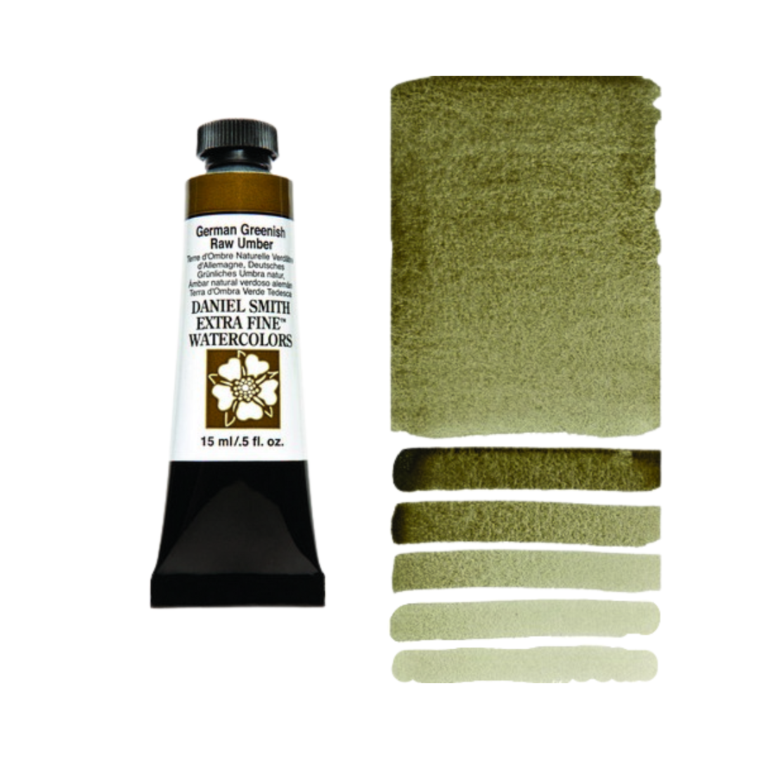 Daniel Smith Extra Fine Watercolor — German Greenish Raw Umber (15 ml)