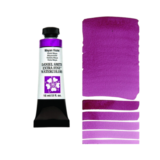 Daniel Smith Extra Fine Watercolor — Mayan Violet (15 ml)