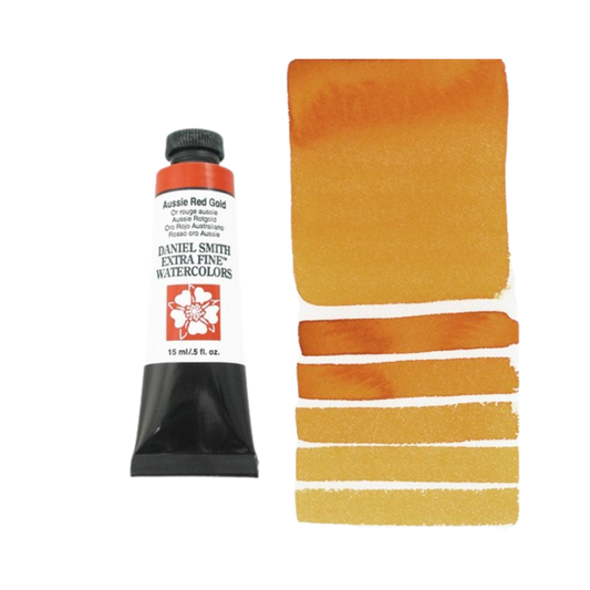 Daniel Smith Extra Fine Watercolor — Aussie Red Gold (15ml)