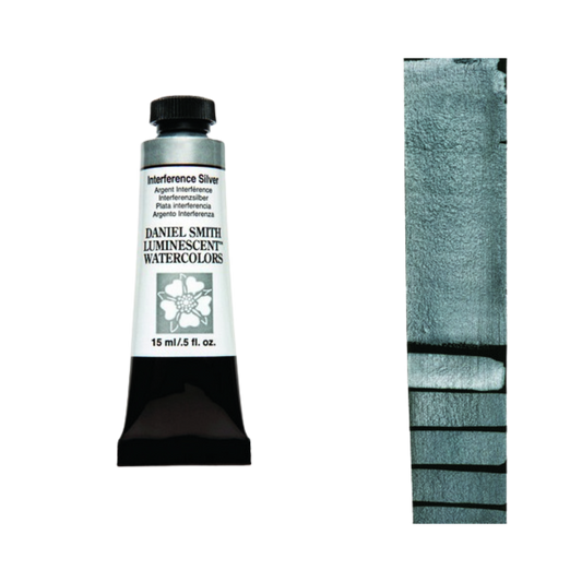 Daniel Smith Extra Fine Watercolor — Interference Silver LM (15ml)