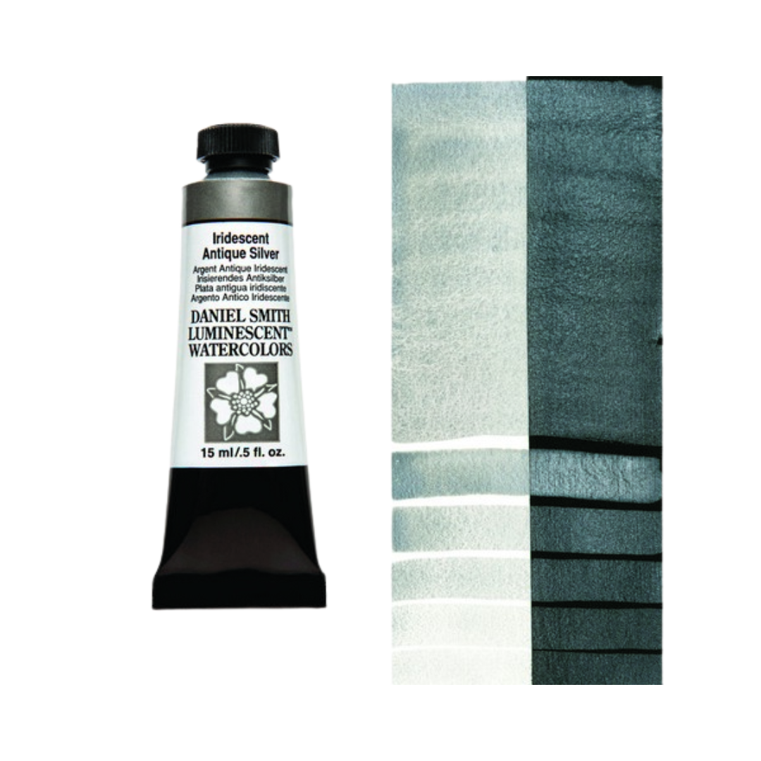 Daniel Smith Extra Fine Watercolor — Iridescent Antique Silver LM (15ml)