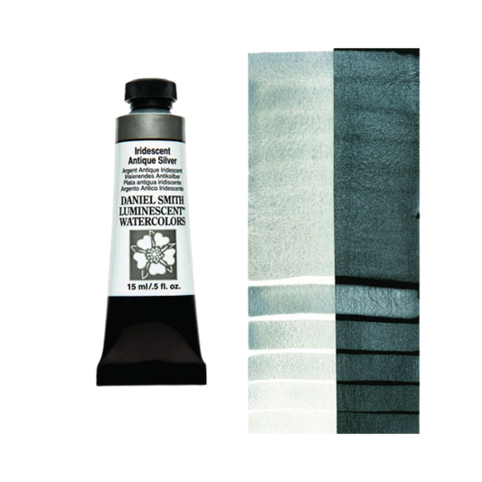Daniel Smith Extra Fine Watercolor — Iridescent Antique Silver LM (15ml)