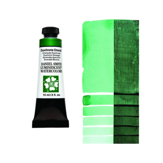 Daniel Smith Extra Fine Watercolor — Duochrome Emerald LM (15ml)