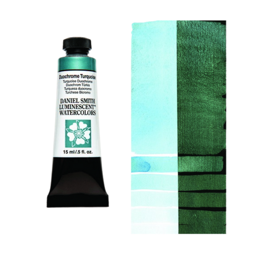 Daniel Smith Extra Fine Watercolor — Duochrome Turquoise LM (15ml)