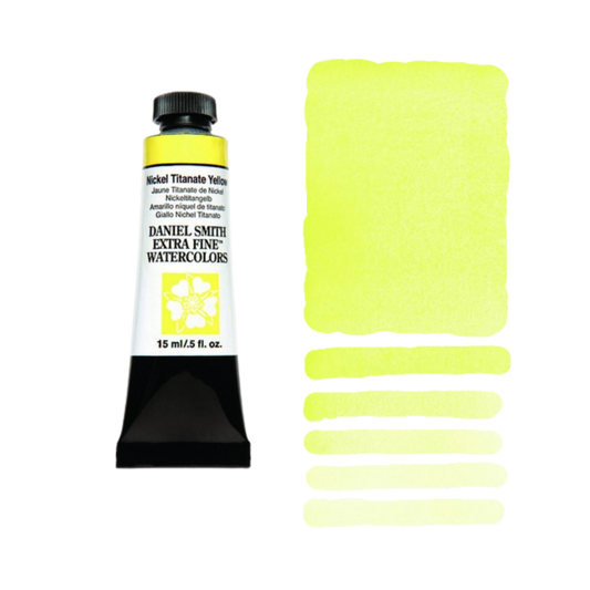 Daniel Smith Extra Fine Watercolor — Nickel Titanate Yellow