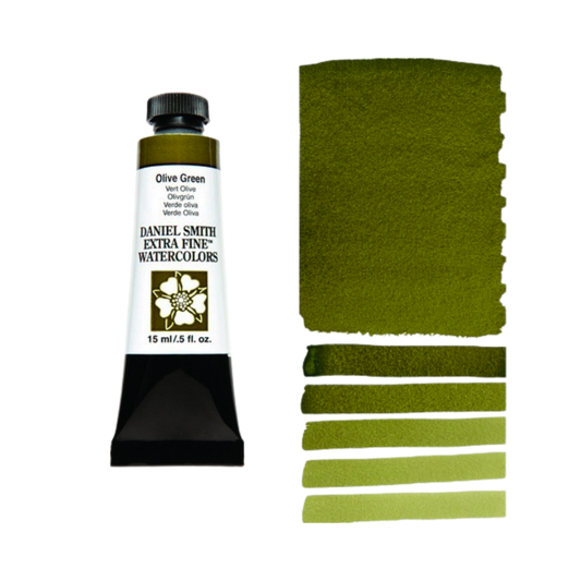 Daniel Smith Extra Fine Watercolor — Olive Green