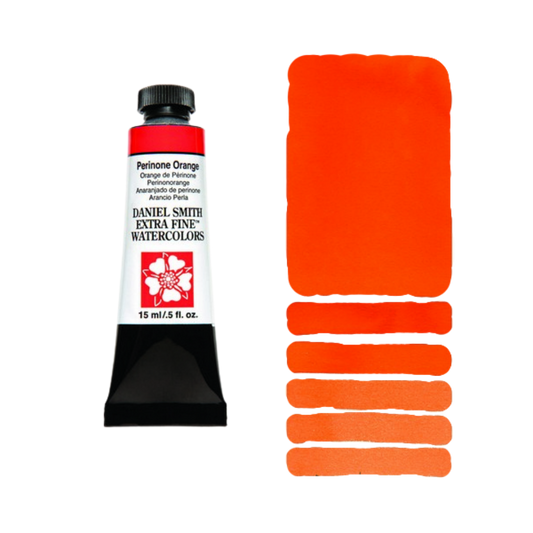 Daniel Smith Extra Fine Watercolor — Perinone Orange