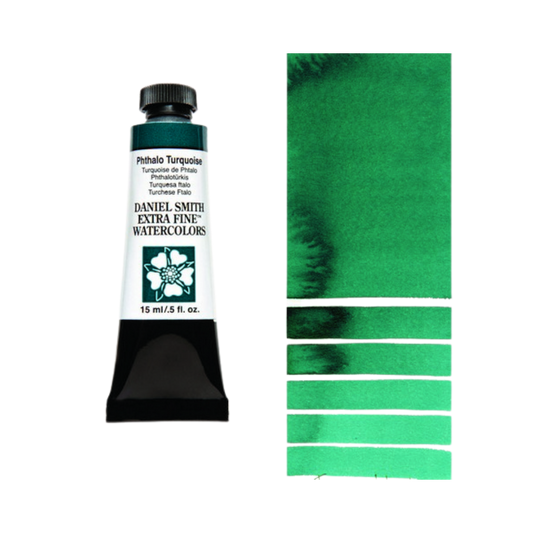 Daniel Smith Extra Fine Watercolor — Phthalo Turquoise