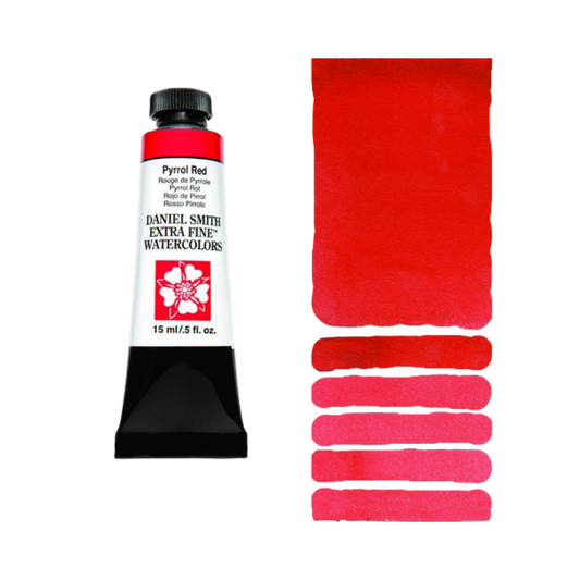Daniel Smith Extra Fine Watercolor — Pyrrol Red