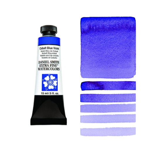Daniel Smith Extra Fine Watercolor — Cobalt Blue Violet