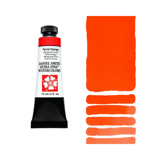 Daniel Smith Extra Fine Watercolor — Pyrrol Orange