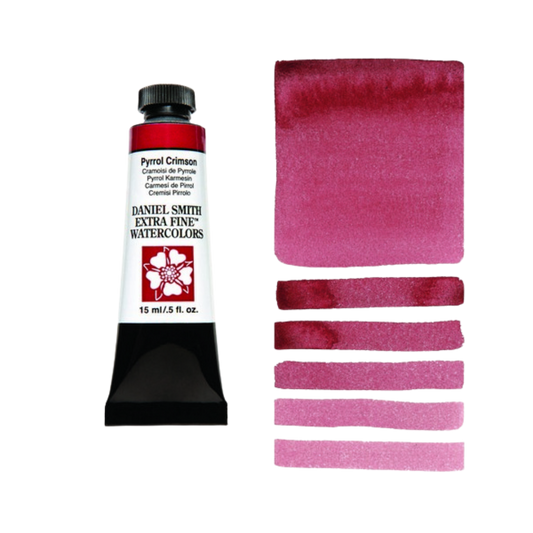 Daniel Smith Extra Fine Watercolor — Pyrrol Crimson