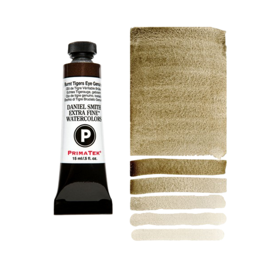 Daniel Smith Extra Fine Watercolor — Priamtek Burnt Tigers Eye Genuine PT