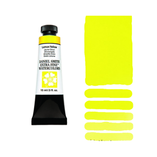 Daniel Smith Extra Fine Watercolor — Lemon Yellow