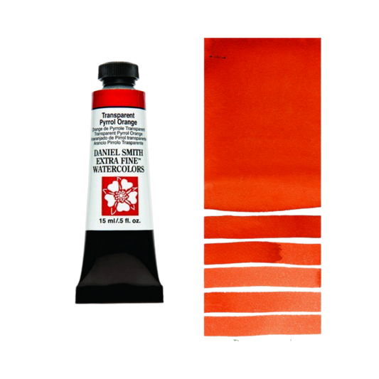 Daniel Smith Extra Fine Watercolor — Transparent Pyrrol Orange