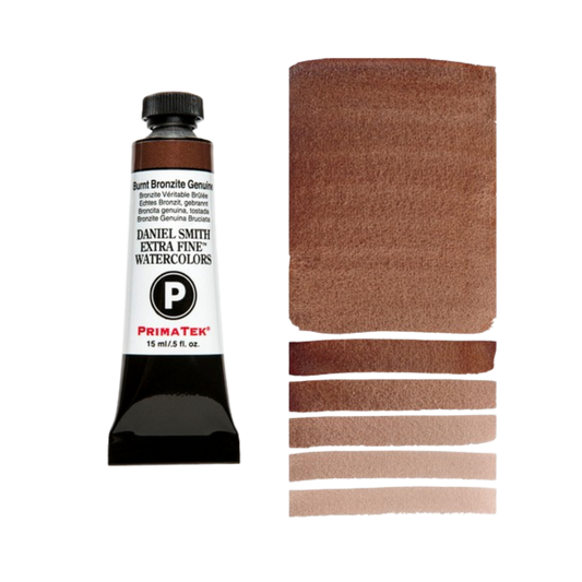 Daniel Smith Extra Fine Watercolor — Primatek Burnt Bronzite Genuine PT