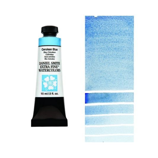 Daniel Smith Extra Fine Watercolor — Cerulean Blue