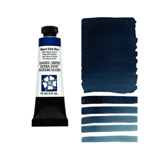 Daniel Smith Extra Fine Watercolor — Mayan Dark Blue